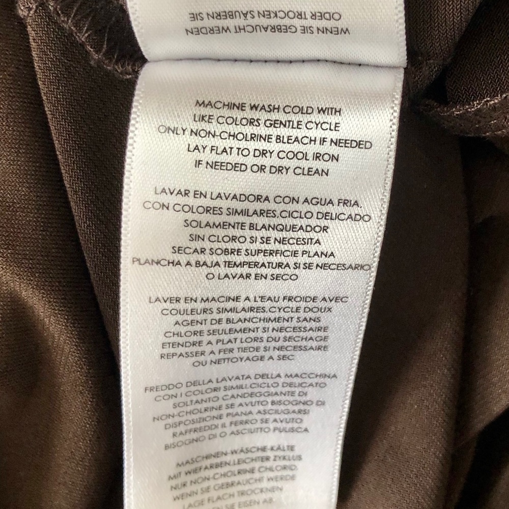 Michael Kors Stunning Zipper Brown Dress - Picture 13 of 14
